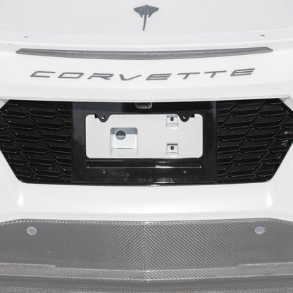 Chevrolet Corvette C8 License Plate Backing