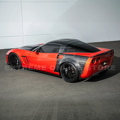 Corvette C6 Carbon Fiber Package B-Pillar / Halo Cover