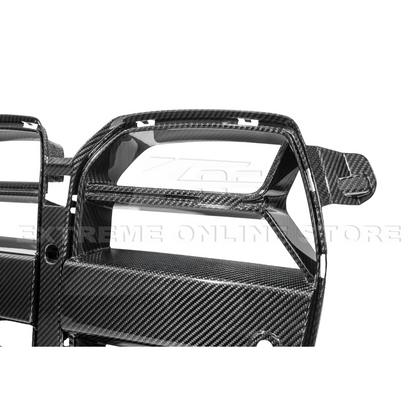 2021-Up BMW G80 M3 | G82 G83 M4 | CSL Style Carbon Fiber Front Kidney Grille