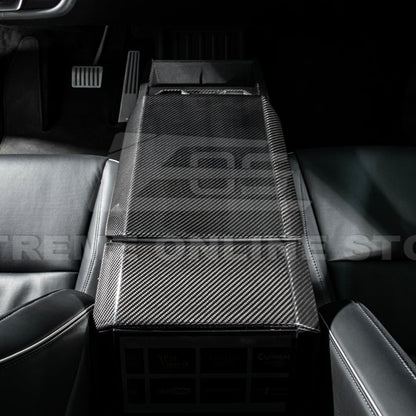 2024-Up Tesla Cybertruck Rear Display Upper Cover - VENT-1058-BKCF