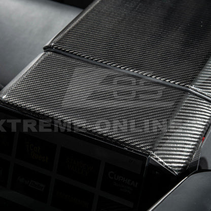2024-Up Tesla Cybertruck Rear Display Upper Cover - VENT-1058-BKCF