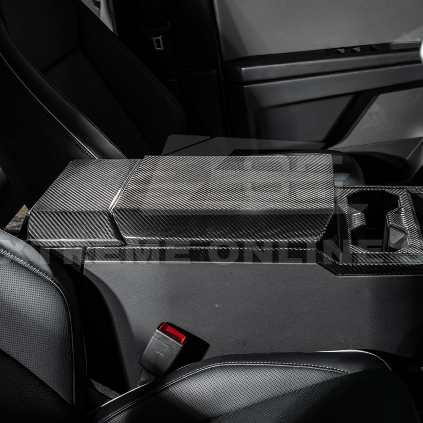 2024-Up Tesla Cybertruck Rear Display Upper Cover - VENT-1058-BKCF