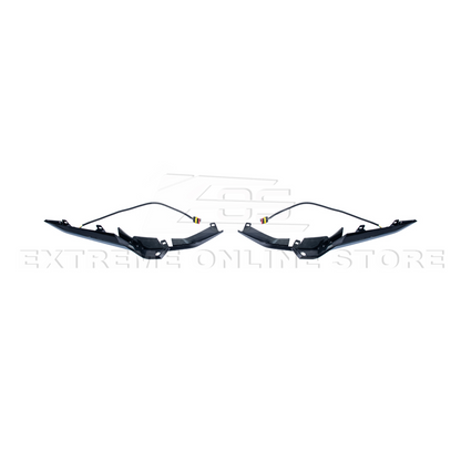 Corvette C8 Z06 Models Sequential LED DRL Light Bar Bezel Insert