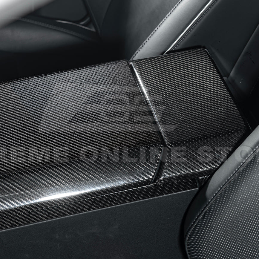 2024-Up Tesla Cybertruck Rear Display Upper Cover - VENT-1058-BKCF