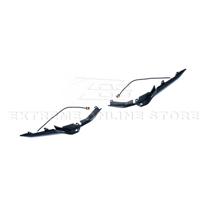 Corvette C8 Z06 Models Sequential LED DRL Light Bar Bezel Insert