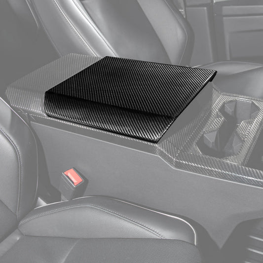2024-Up Tesla Cybertruck Armrest Cover - VENT-1059-BKCF