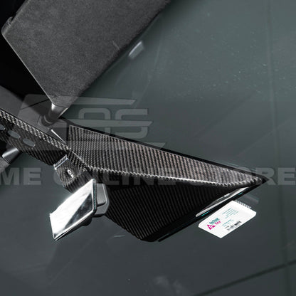 2024-Up Tesla Cybertruck Rear View Mirror Upper Cover - VENT-1063-BKCF