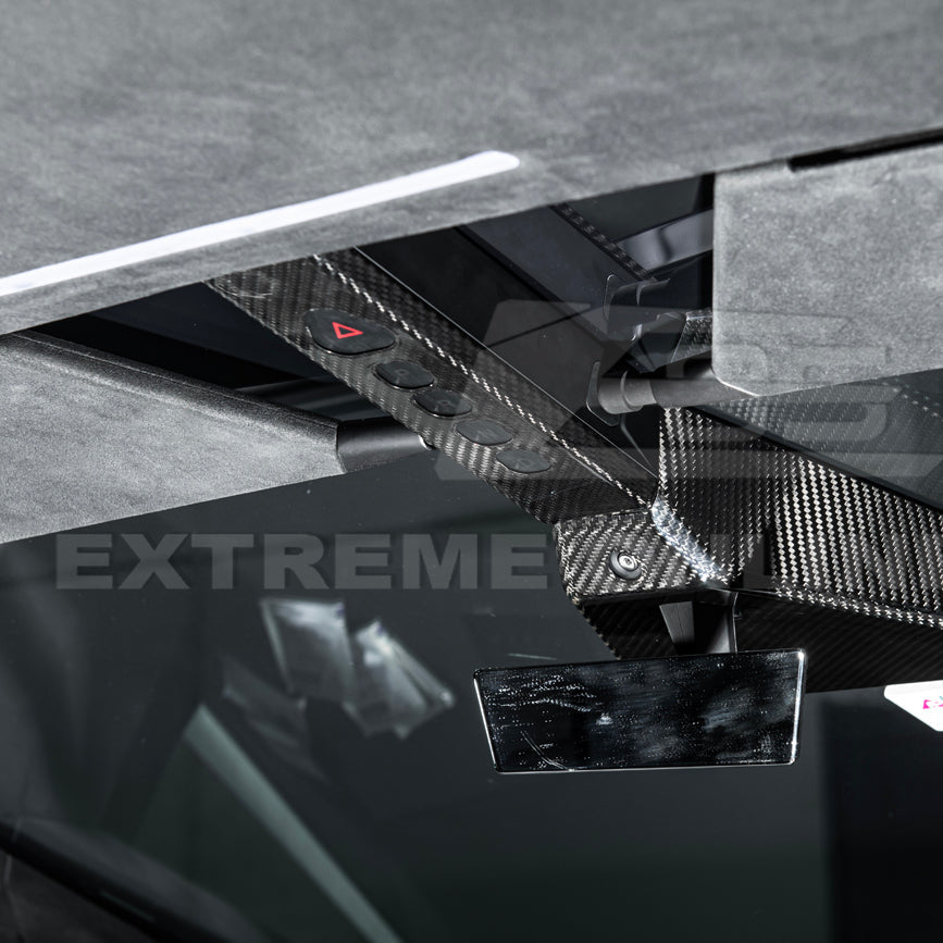 2024-Up Tesla Cybertruck Upper Gear Shift Cover - VENT-1060-BKCF