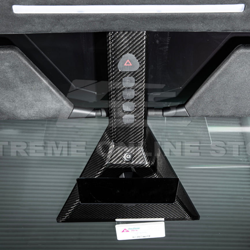 2024-Up Tesla Cybertruck Upper Gear Shift Cover - VENT-1060-BKCF