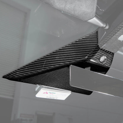 2024-Up Tesla Cybertruck Rear View Mirror Upper Cover - VENT-1063-BKCF