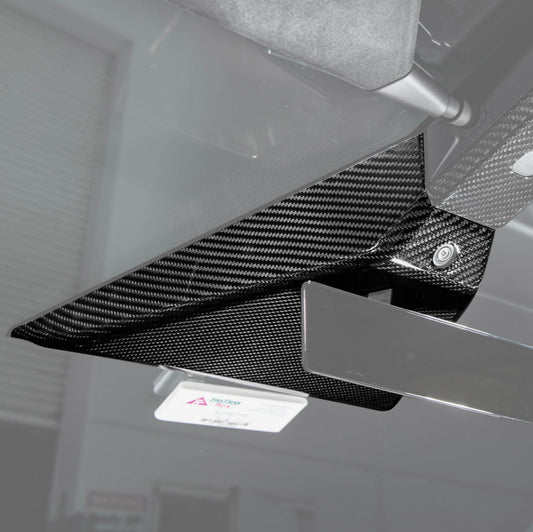 2024-Up Tesla Cybertruck Rear View Mirror Upper Cover - VENT-1063-BKCF