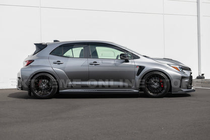 2023-24 GR Corolla Carbon Fiber Front Lip & Side Skirts
