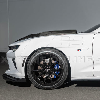 2016-Up Camaro SS | T6 Style Front Lip Splitter w/ Side End Cap