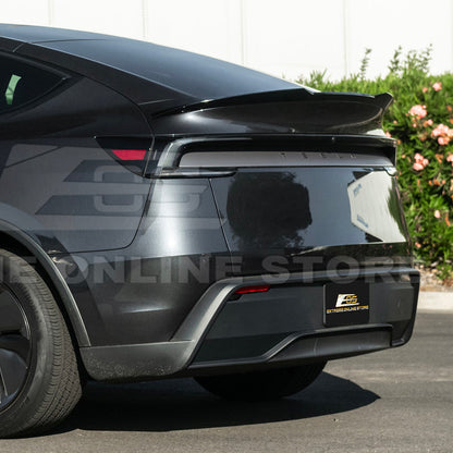 2025-Up Tesla Model Y Track Style Rear Trunk Wing Spoiler - SPOILER-1293-ABS