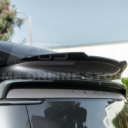 2025-Up Tesla Model Y Track Style Rear Trunk Wing Spoiler - SPOILER-1293-ABS
