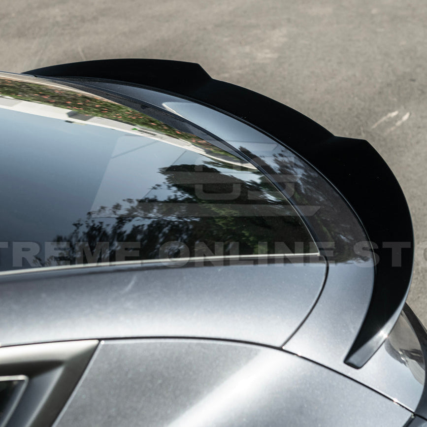 2025-Up Tesla Model Y Track Style Rear Trunk Wing Spoiler - SPOILER-1293-ABS