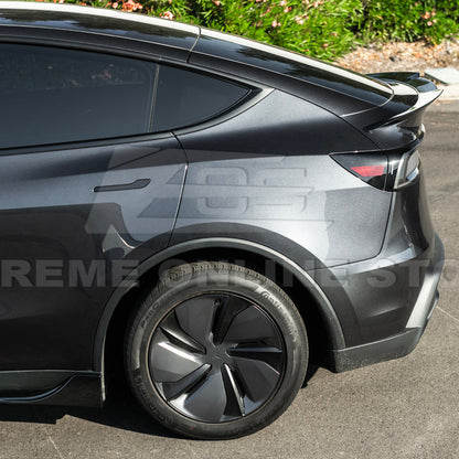 2025-Up Tesla Model Y Track Style Rear Trunk Wing Spoiler - SPOILER-1293-ABS