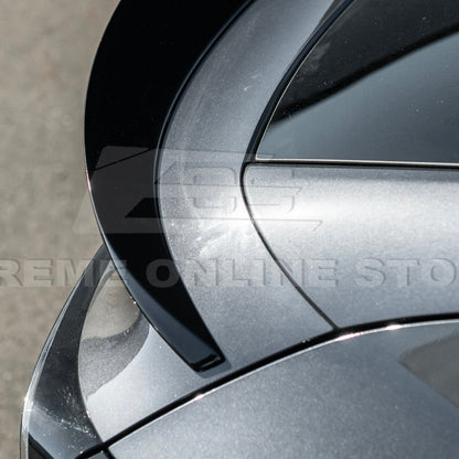 2025-Up Tesla Model Y Track Style Rear Trunk Wing Spoiler - SPOILER-1293-ABS