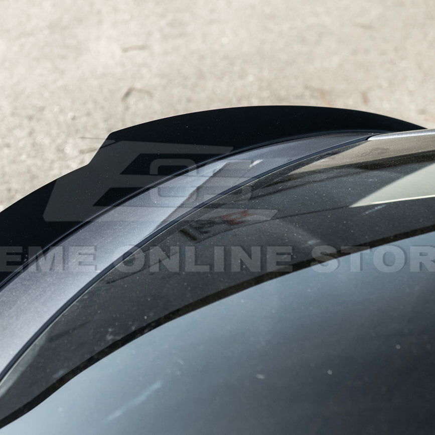 2025-Up Tesla Model Y Track Style Rear Trunk Wing Spoiler - SPOILER-1293-ABS