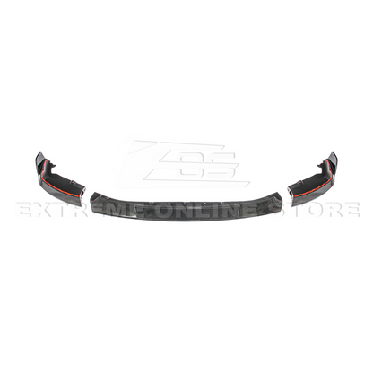 2023-Up BMW G87 M2 | TR Style 3PCS Dry Carbon Fiber Front Bumper Splitter Lip