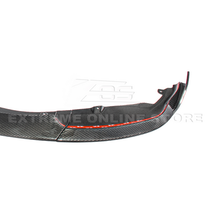 2023-Up BMW G87 M2 | TR Style 3PCS Dry Carbon Fiber Front Bumper Splitter Lip