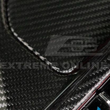 Corvette C8 DRY CARBON FIBER Center Console w/ Switch Trim Cover