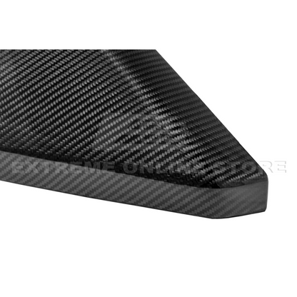 2024-Up Tesla Cybertruck Side Mirror Covers Pair - MC-1057-BKCF
