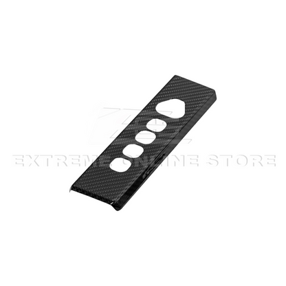 2024-Up Tesla Cybertruck Upper Gear Shift Cover - VENT-1060-BKCF