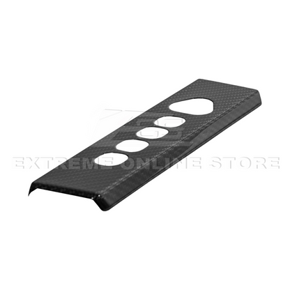 2024-Up Tesla Cybertruck Upper Gear Shift Cover - VENT-1060-BKCF