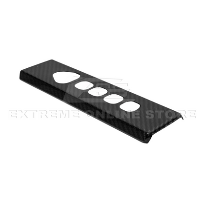 2024-Up Tesla Cybertruck Upper Gear Shift Cover - VENT-1060-BKCF
