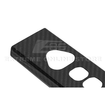 2024-Up Tesla Cybertruck Upper Gear Shift Cover - VENT-1060-BKCF
