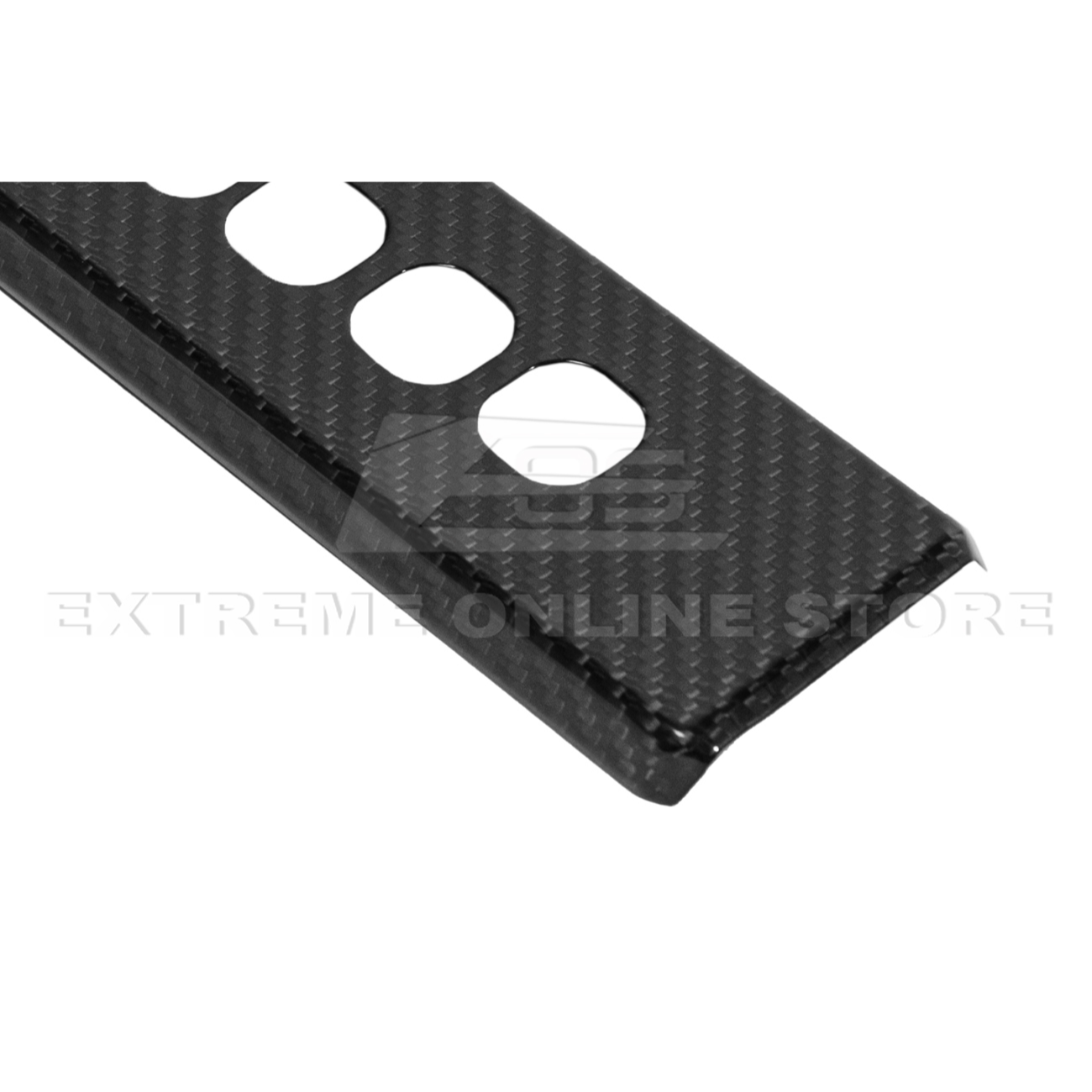 2024-Up Tesla Cybertruck Upper Gear Shift Cover - VENT-1060-BKCF