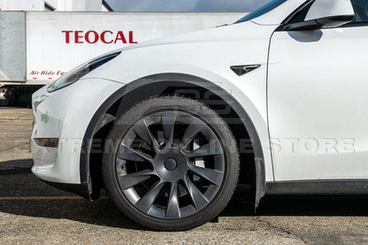 2020-23 Tesla Model 3 & 20-24 Y Carbon Fiber Exterior Door Camera Covers - VENT-780-BKCF