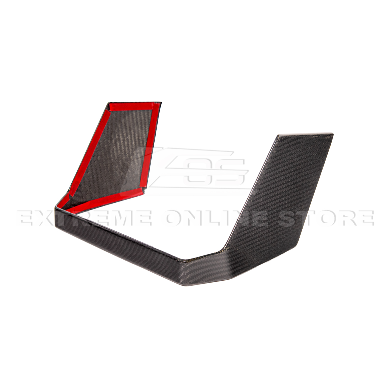 2024-Up Tesla Cybertruck Rear Display Cover - VENT-1061-BKCF