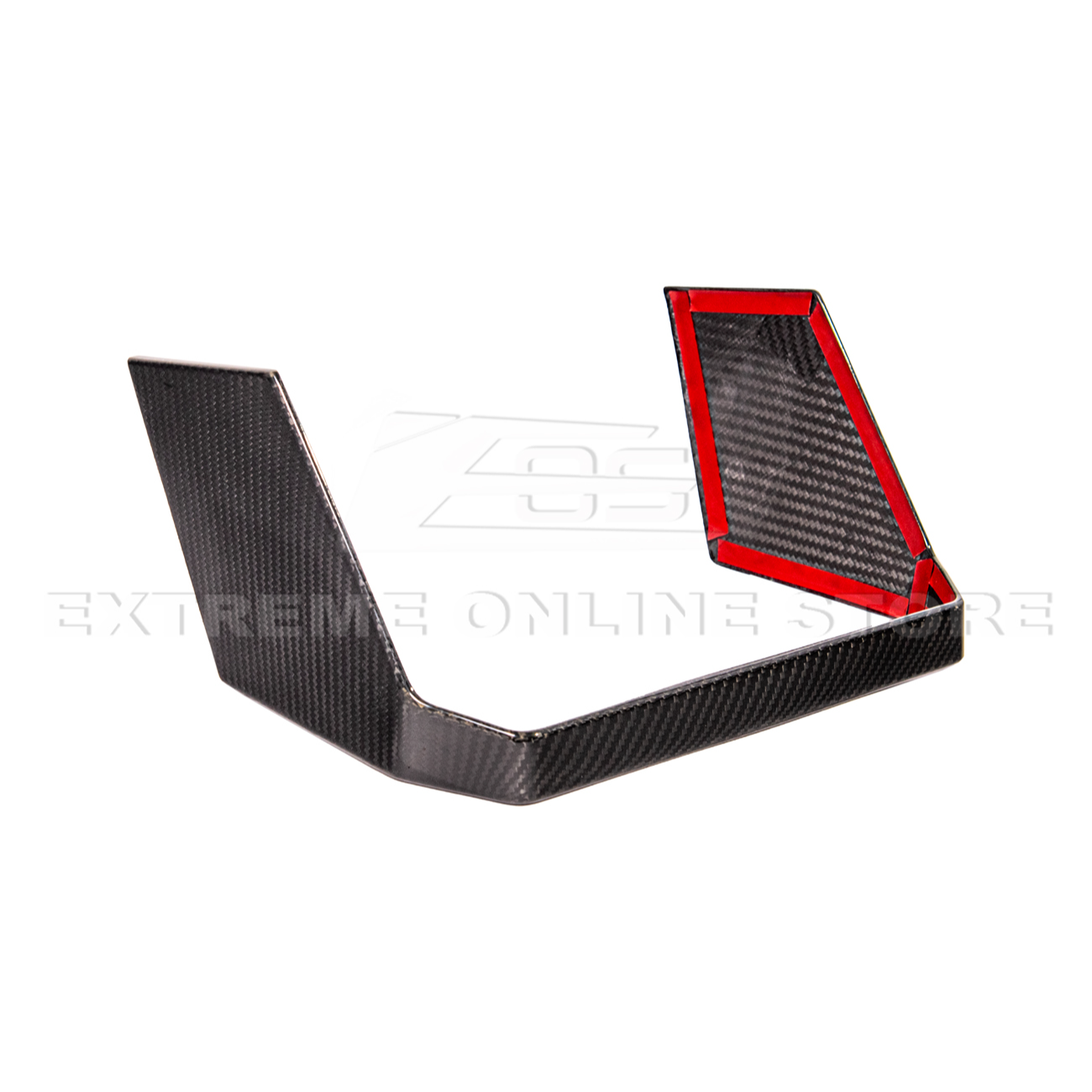2024-Up Tesla Cybertruck Rear Display Cover - VENT-1061-BKCF