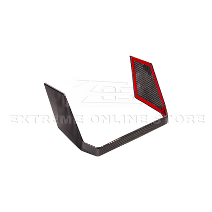 2024-Up Tesla Cybertruck Rear Display Cover - VENT-1061-BKCF