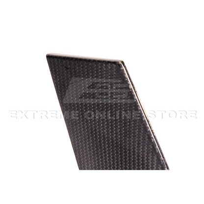 2024-Up Tesla Cybertruck Rear Display Cover - VENT-1061-BKCF