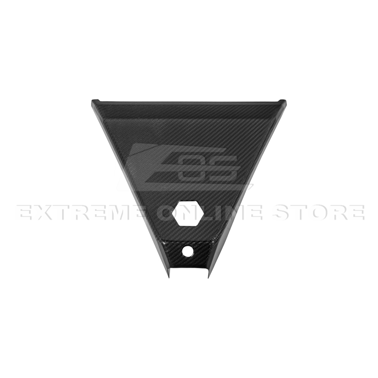 2024-Up Tesla Cybertruck Rear View Mirror Upper Cover - VENT-1063-BKCF