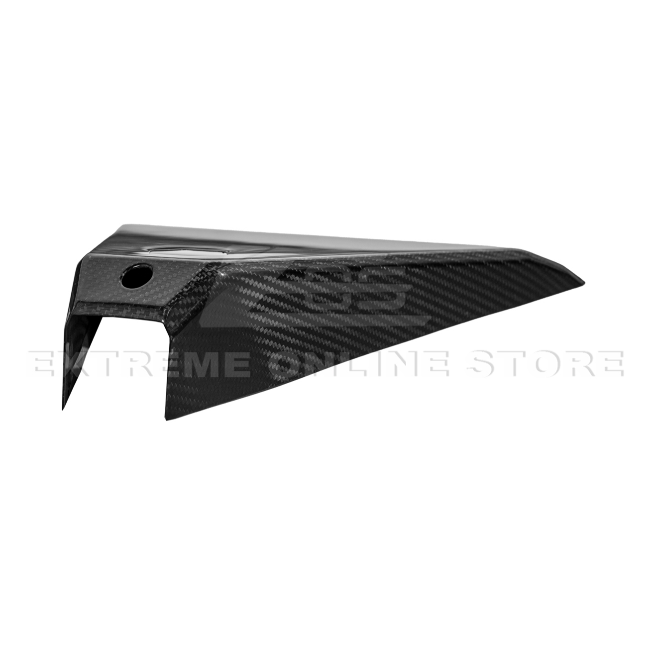 2024-Up Tesla Cybertruck Rear View Mirror Upper Cover - VENT-1063-BKCF