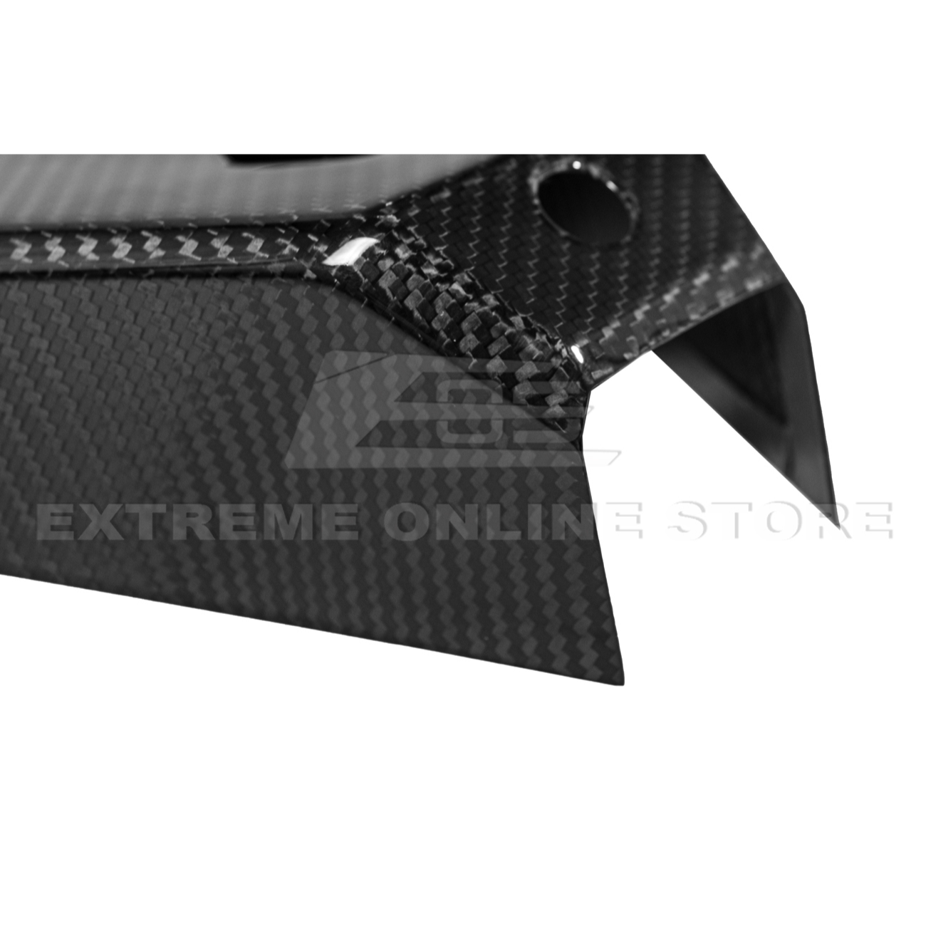 2024-Up Tesla Cybertruck Rear View Mirror Upper Cover - VENT-1063-BKCF