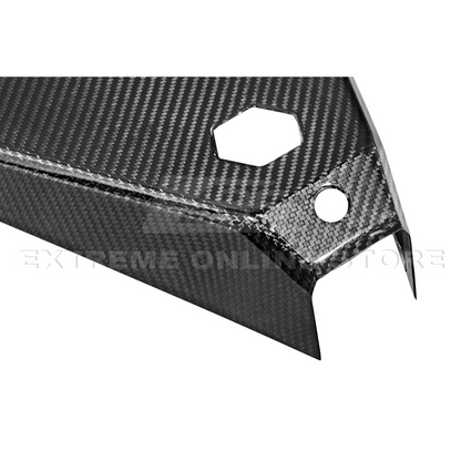 2024-Up Tesla Cybertruck Rear View Mirror Upper Cover - VENT-1063-BKCF