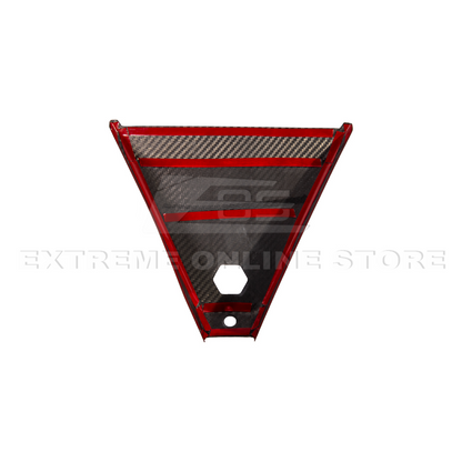 2024-Up Tesla Cybertruck Rear View Mirror Upper Cover - VENT-1063-BKCF