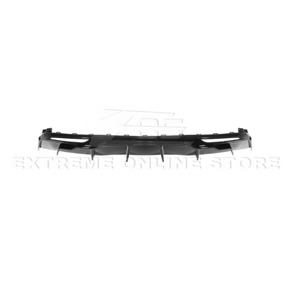 2024-Up Tesla Model 3 Track Style Rear Bumper Diffuser Lip - DIFF-1122-ABS