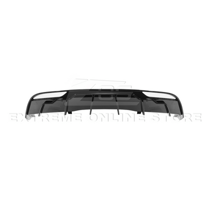2024-Up Tesla Model 3 Track Style Rear Bumper Diffuser Lip - DIFF-1122-ABS