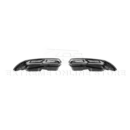 2014-19 Corvette C7 Smoke / Clear Lens Rear Taillight