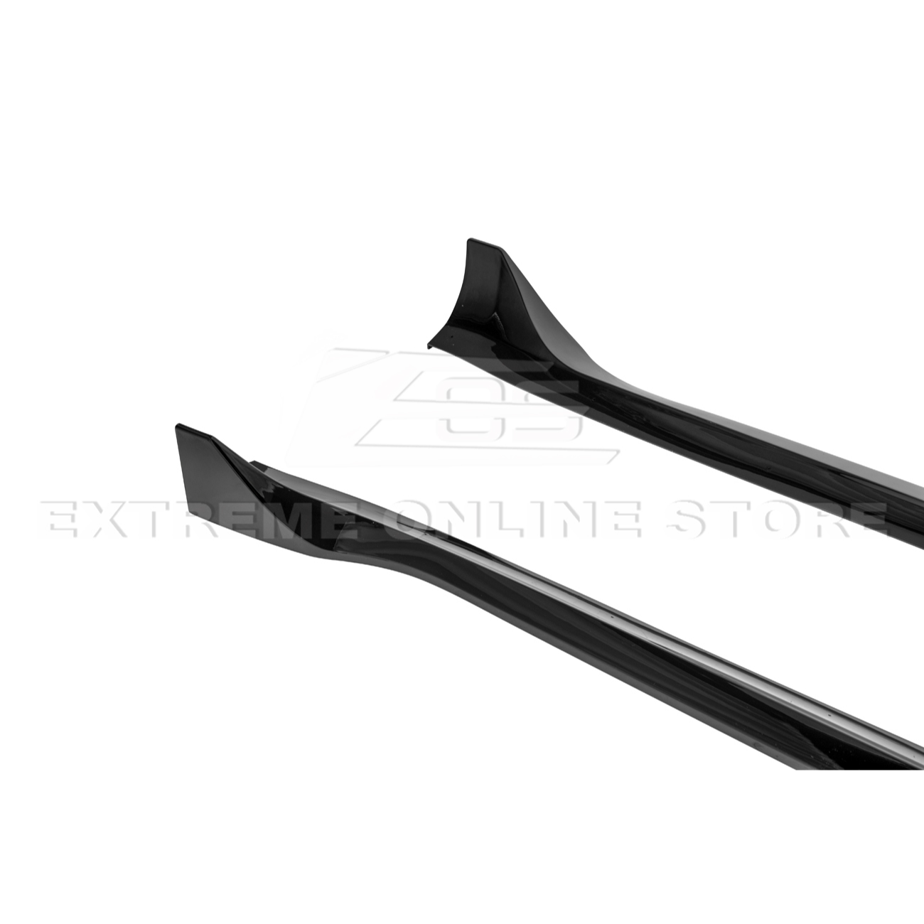2024-Up Tesla Model 3 Track Style Side Skirts Rocker Panel - SS-1132-ABS