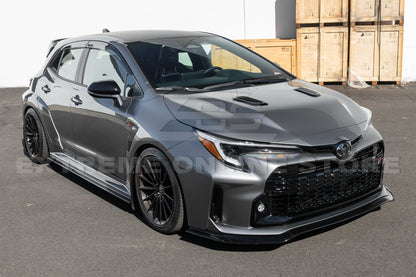 2023-24 GR Corolla Carbon Fiber Front Lip & Side Skirts