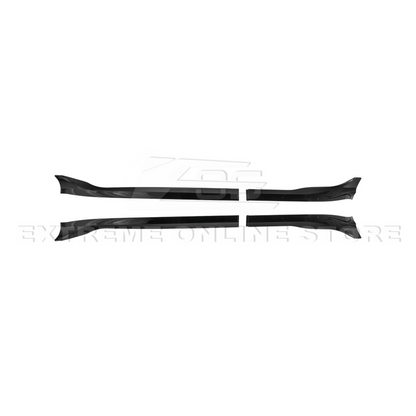2024-Up Tesla Model 3 Track Style Side Skirts Rocker Panel - SS-1132-ABS