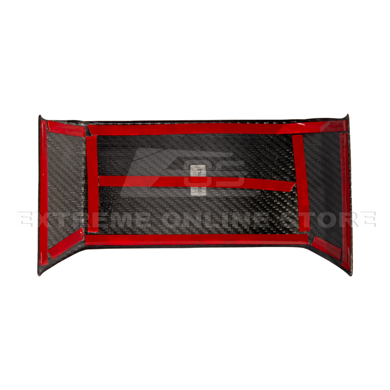 2024-Up Tesla Cybertruck Rear Display Upper Cover - VENT-1058-BKCF