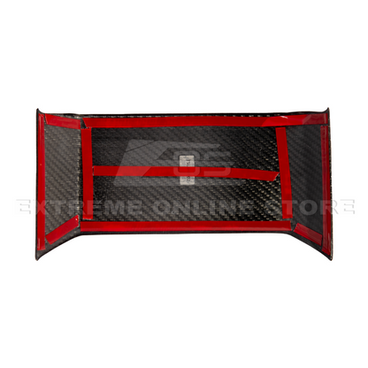 2024-Up Tesla Cybertruck Rear Display Upper Cover - VENT-1058-BKCF